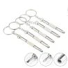 3 in 1 schroevendraaier sleutelhanger - mini schroevendraaier set - 2 stuksSleutelhangers