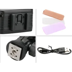 LED light for GoPro action camera - 40m water resistant - for diving & underwaterAccessories