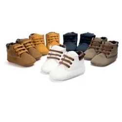 Leren baby- / babyschoentjes - zachte zool - first walkersSchoenen