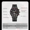 NIBOSI - luxe herenhorloge - waterdicht - Quartz - roestvrij staalHorloges