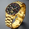 NIBOSI - luxe herenhorloge - waterdicht - Quartz - roestvrij staalHorloges