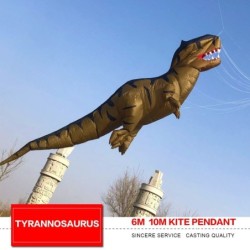 3D tyrannosaurus - grote dinosaurus - vlieger - opblaasbaar - 6m - 10mVliegers
