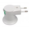 E27 light base socket - EU plug with built-in switchLighting fittings