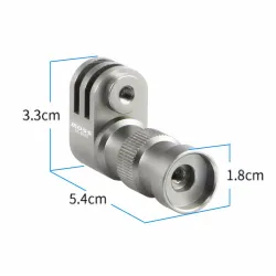 GoPro - action camera - bicycle wheel mount - wheel hub - bracket holder - steelMounts