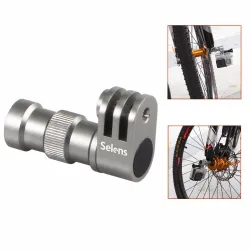 GoPro - action camera - fietswielhouder - wielnaaf - beugelhouder - staalBevestigingen