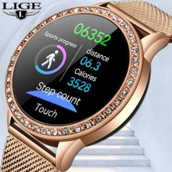 LUIK - Smart Watch - kleurenscherm - full touch - fitnesstracker - bloeddruk - waterdicht - unisexSmart-Wear