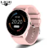 LUIK - Smart Watch - volledig touchscreen - fitnesstracker - bloeddruk - waterdicht - Bluetooth - Android IOSSmart-Wear