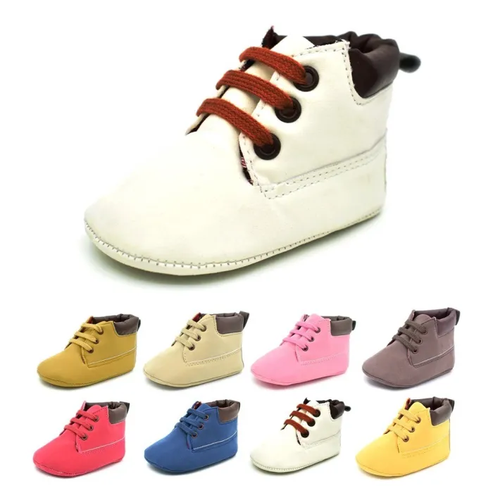 Eerste schoenen voor baby's - voor jongens / meisjes - zacht leer - antislipClothing
