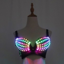 LED glowing bra - sexy party outfit - masquerades / HalloweenCostumes