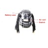 Luminous LED helmet - RGB - waterfall effect - party outfit - masquerades / HalloweenCostumes