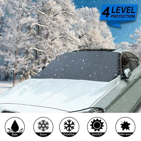 Magnetic car windshield cover - snow / ice / frost block shield - 210 * 120cmCars & Vehicles