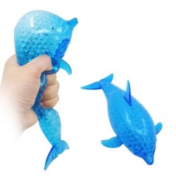 Squeezy blauwe dolfijn - orbeez ballen - fidget speelgoed - stress / angstverlichtingSpeelgoed