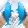 Squeezy blauwe dolfijn - orbeez ballen - fidget speelgoed - stress / angstverlichtingSpeelgoed