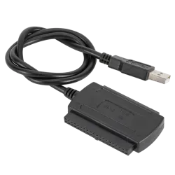 3 in 1 USB 2.0 to IDE / SATA - 2.5" 3.5" hard drive disk - HDD converter - adapter - cableHard drives