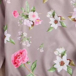 Klassieke set voor kinderen - trui met lange mouwen - broek - met bloemenprintKleding