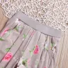 Klassieke set voor kinderen - trui met lange mouwen - broek - met bloemenprintKleding