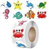 Kleurrijke stickers voor kinderen - zeester / koala / panda / leeuw / eenhoornDecoratie