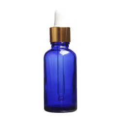 Lege glazen fles - parfumcontainer - met druppelaarParfum