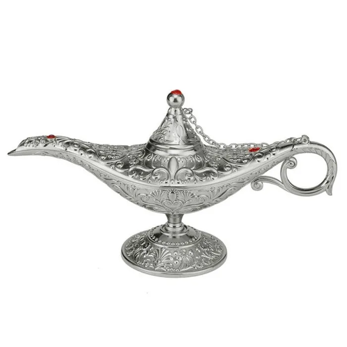 Traditionele holle magische lamp van Aladdin - Vintage ornamentDecoratie