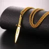 Mesvormige hanger met ketting - Hip Hop stijl - roestvrij staalHalskettingen