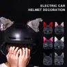 Motorcycle helmet decoration - plush cat earsMotorbike parts