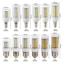 E27 / E14 LED lamp - 220V - SMD 5730E14