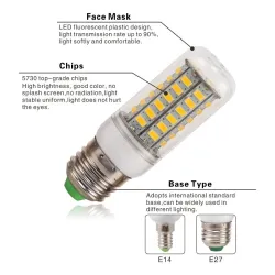 E27 / E14 LED bulb - 220V - SMD 5730E14