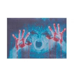 Car rear windshield sticker - waterproof - sunshield - horror designStickers