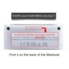 Transparante beschermfolie - stofdicht - voor Macbook Air / ProBescherming