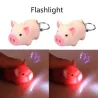 Mini varkentje met sleutelhanger - lichtgevend - met geluid / LEDSleutelhangers