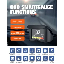 ANCEL A20 - car on-board computer - digital display - OBD2 scanner - speed / fuel consumption / temperature gaugeDiagnosis