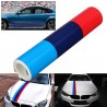 M-kleurige strepen - vinyl autosticker - voor BMW - 15cm * 1mStickers