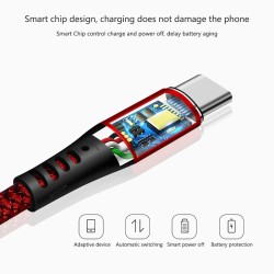 Fast charging / data cable - USB type-C - 5AChargers