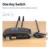 KVM switch - USB 2.0 / 3.0 - for Windows 10 / PC / keyboard / mouse / printer - sharing / pairingHDMI Switch