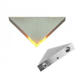 Moderne wandlamp - driehoekig - aluminium - LED - 3WWandlampen