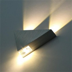 Moderne wandlamp - driehoekig - aluminium - LED - 3WWandlampen