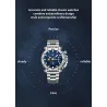 CRRJU - luxe herenhorloge - grote wijzerplaat - waterdicht - roestvrij staalHorloges