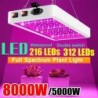 Plantengroeilamp - full spectrum - LED licht - waterdicht - 5000W / 8000WKweeklampen