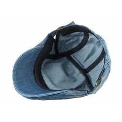 Trendy flatcap / hoed - eendenbektype - gewassen denim - unisexPetten & Hoeden