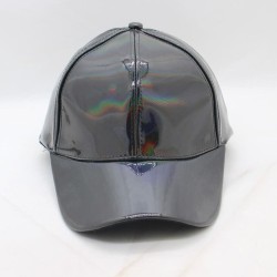 Regenboog baseballcap - lakleer - hiphopstijlPetten & Hoeden