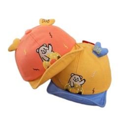 Baseballpet voor kinderen - patroon met cartoonbeerPetjes & mutsjes