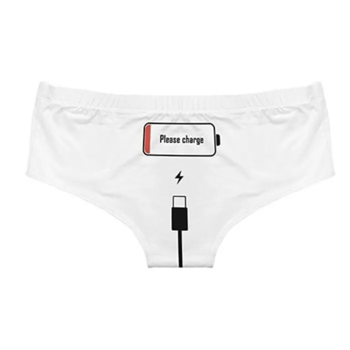 Sexy panties - seamless - low waisted - Please Charge letteringLingerie