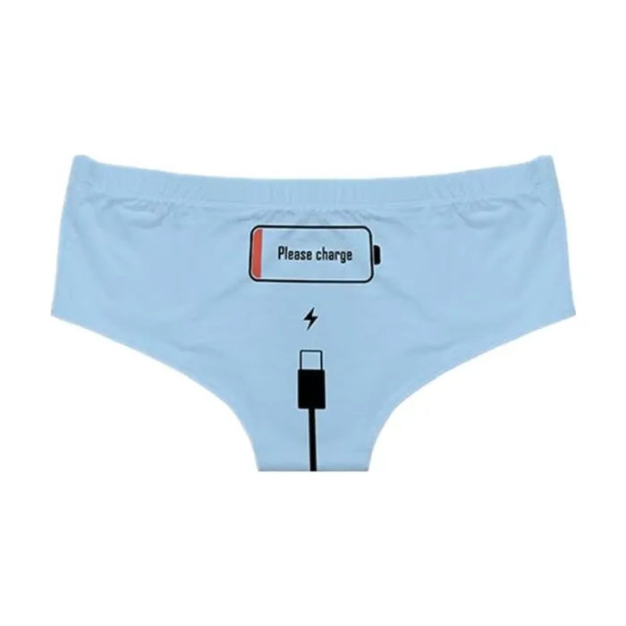 Sexy panties - seamless - low waisted - Please Charge letteringLingerie