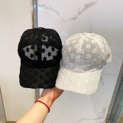 Lace baseball cap - mesh / cotton - adjustableHats & Caps
