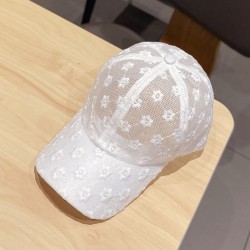 Lace baseball cap - mesh / cotton - adjustableHats & Caps