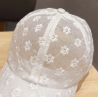 Lace baseball cap - mesh / cotton - adjustableHats & Caps