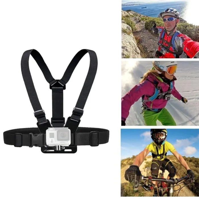 Chest mount - harness - strap - for GoProMounts