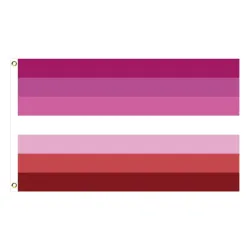 Hangende banner - vlag - LGBT / transgender / panseksueel / vooruitgang / PRIDE / regenboogStickers