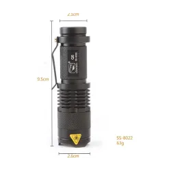 Cree Q5 Mini LED ZaklampZaklampen