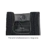 Luxurious sheepskin gloves - knitted - half fingers designGloves
